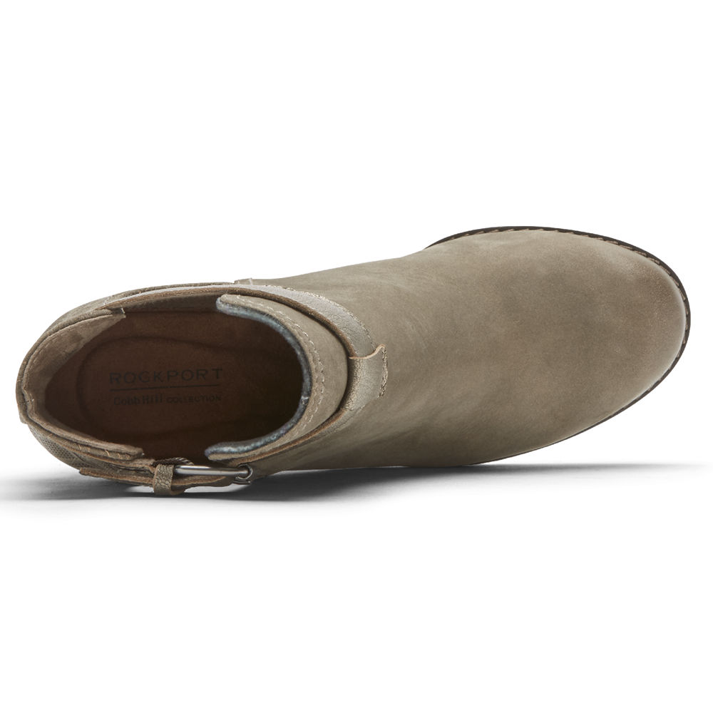 Rockport Boots Dame Grå - Cobb Hill Lucinda Open - TVYA65378